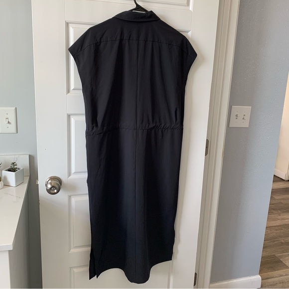REI Co-op | Elegant Black Sun Up Shirt Dress - Picture 4 of 14